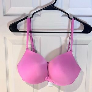 Victoria's Secret Bright Pink Plunge Bra